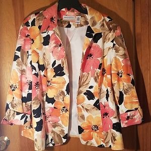 Floral Blazer